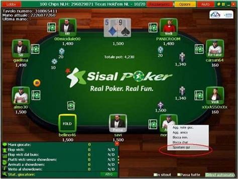 siti poker online aams